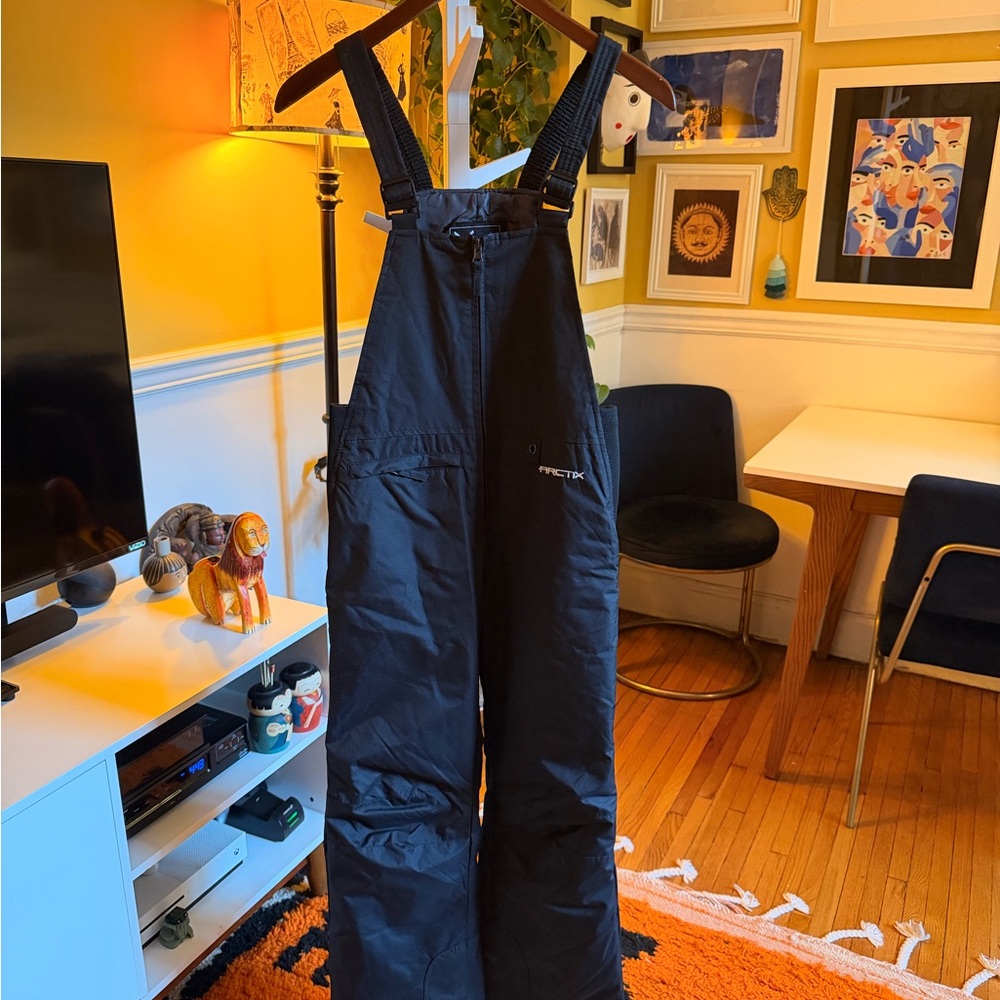 Arctix Kids Black Snow Bib Overalls